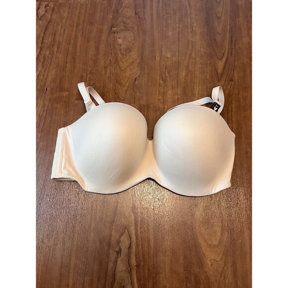 Body By Victoria's Secret Smooth Beige 38DD Light Line Removable Strap Bra - Picture 1 of 5
